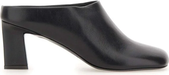 Fabiana Filippi Square-Toe Slip-On Sabots