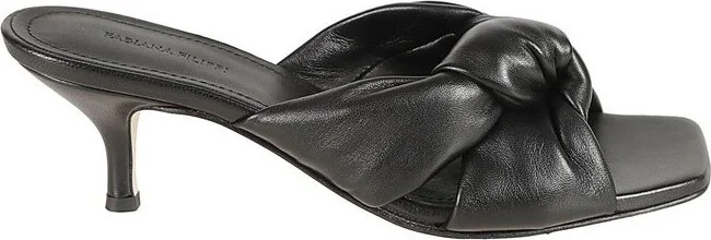 Fabiana Filippi Twisted Slip-On Sandals