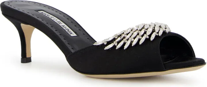 Fabio 50mm crystal-embellished sandals - Image 2