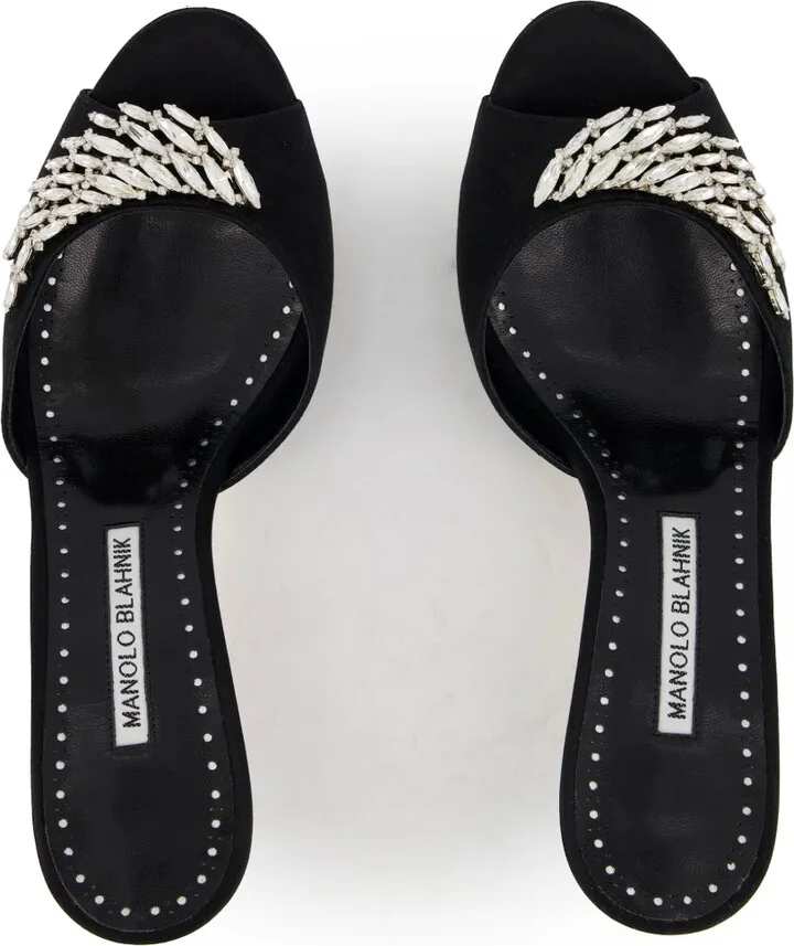 Fabio 50mm crystal-embellished sandals - Image 4