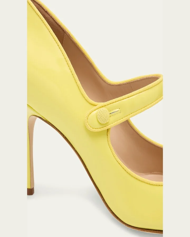 Fabio Patent Mary Jane Pumps - Image 2