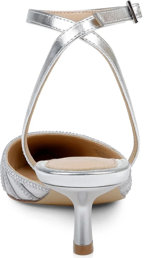 Fable Ankle Strap Pointed Toe Pump - Image 7