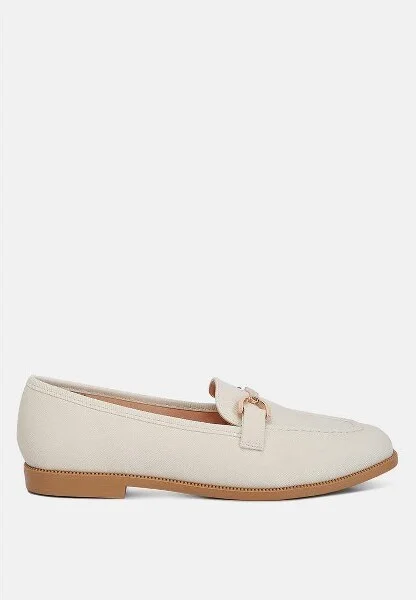 Fable Horsebit Embellished Flat Loafers Women - Image 3