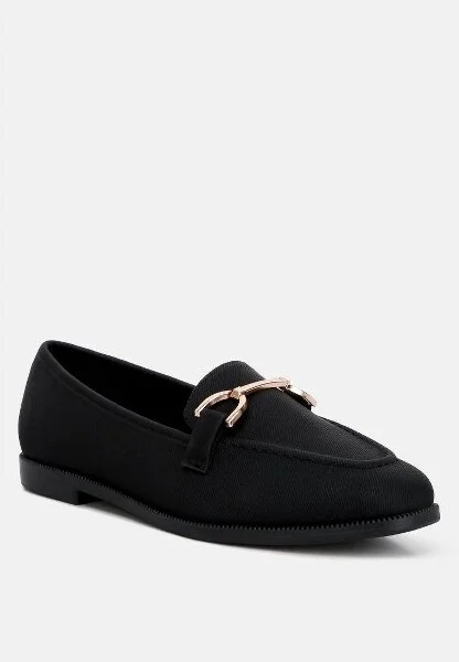 Fable Horsebit Embellished Flat Loafers Women