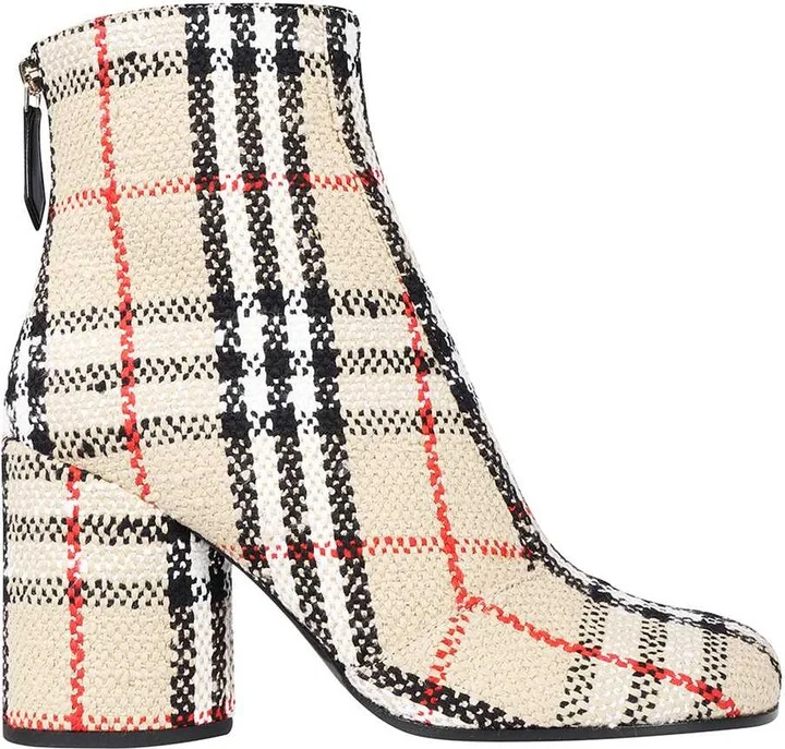 Fabric Ankle Boots