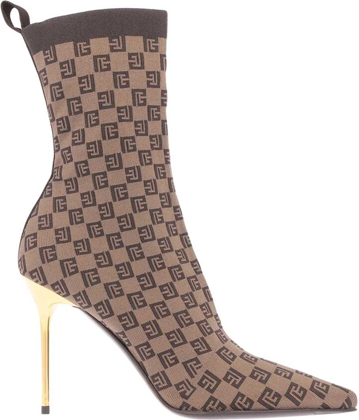 Fabric Ankle Boots