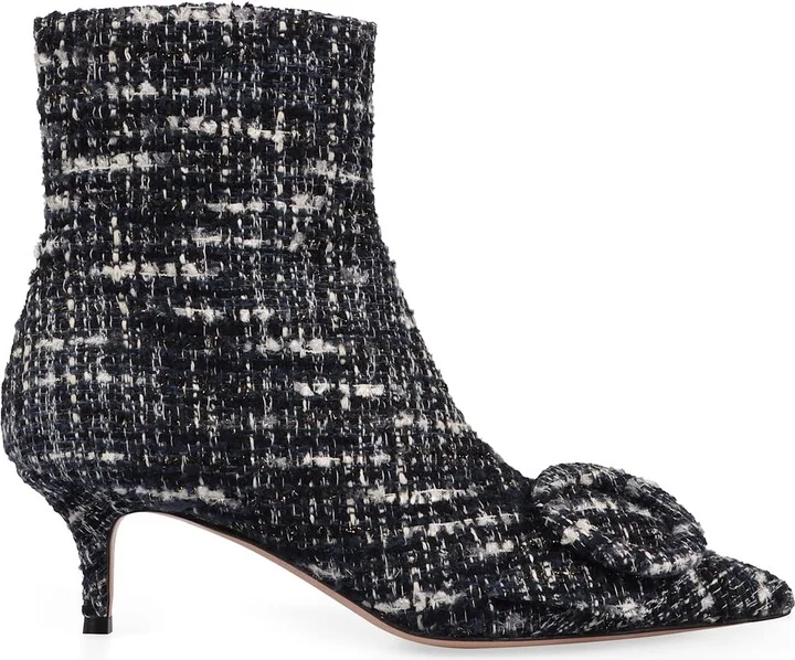 Fabric Ankle Boots