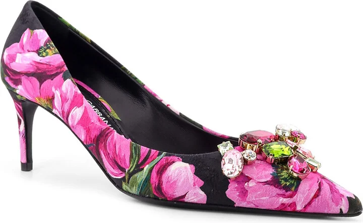 Fabric Décolleté With Floral Print - Image 2