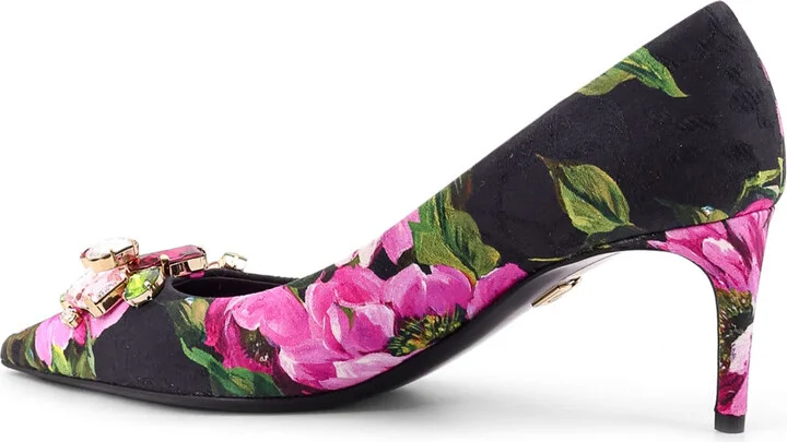 Fabric Décolleté With Floral Print - Image 3
