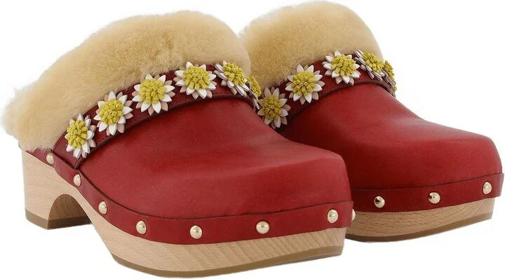 Fabrizio Viti Jean Daisy Trim Clog - Image 2