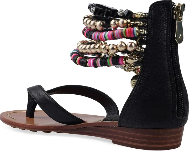 Fabulosa Beaded Ankle Cuff Sandal - Image 2