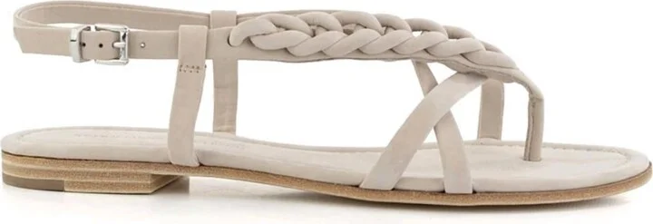 Fabulous Strappy Sandals In Almond