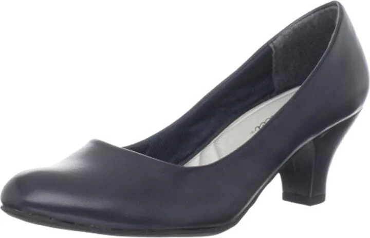 Fabulous Womens Faux Leather Round Toe Pumps