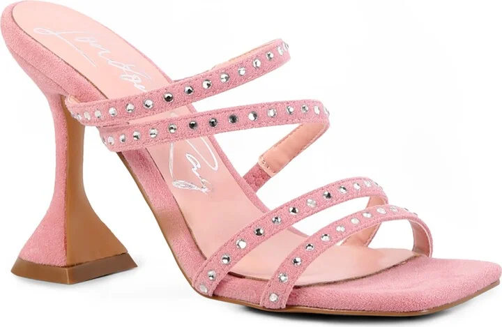 Face Me Studded Slide Sandal