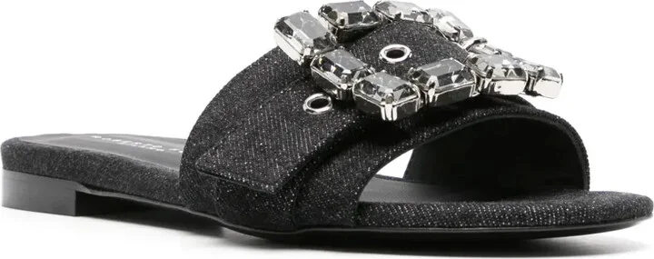 Fade denim slides - Image 2