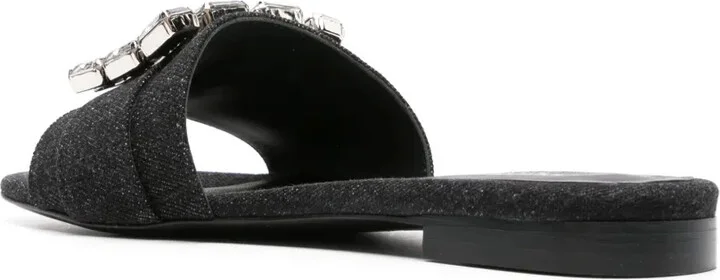 Fade denim slides - Image 3