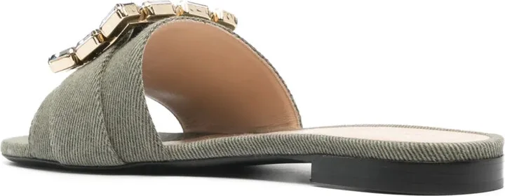 Fade denim slides - Image 3