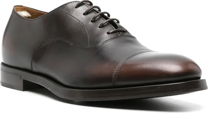 faded leather Derby shoes - Image 2