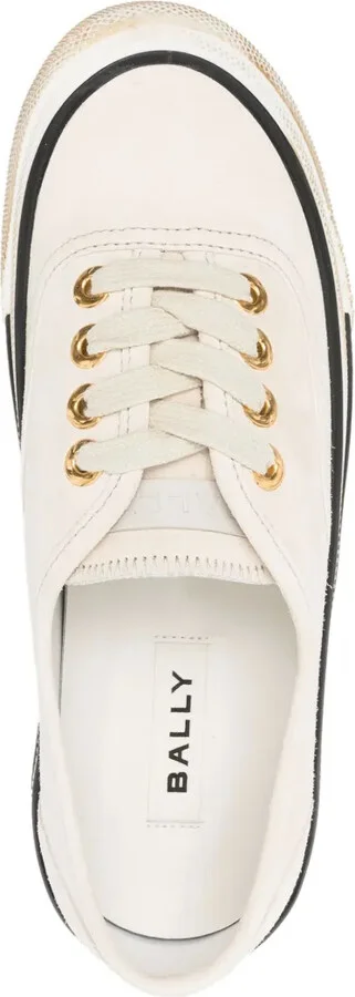 Faded Suede Low-Top Sneakers - Image 4