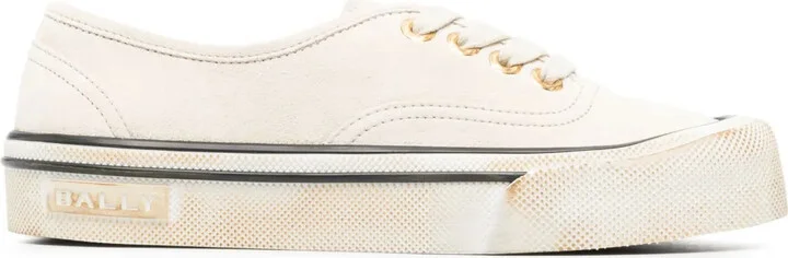 Faded Suede Low-Top Sneakers