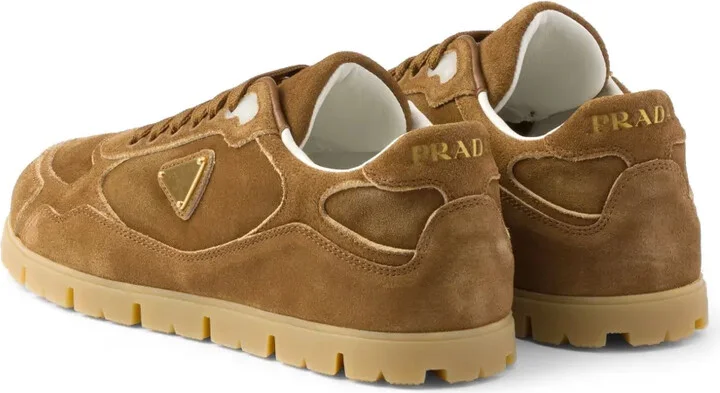 Faded suede sneakers - Image 3