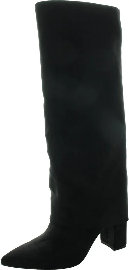 Fadila 3 Womens Padded Insole Faux Suede Knee-High Boots