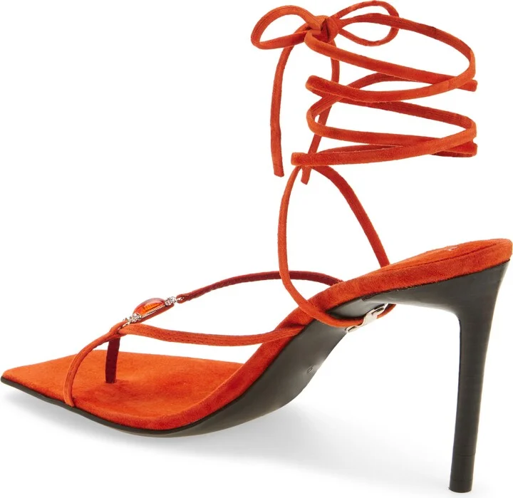 Faery Ankle Wrap Sandal - Image 9