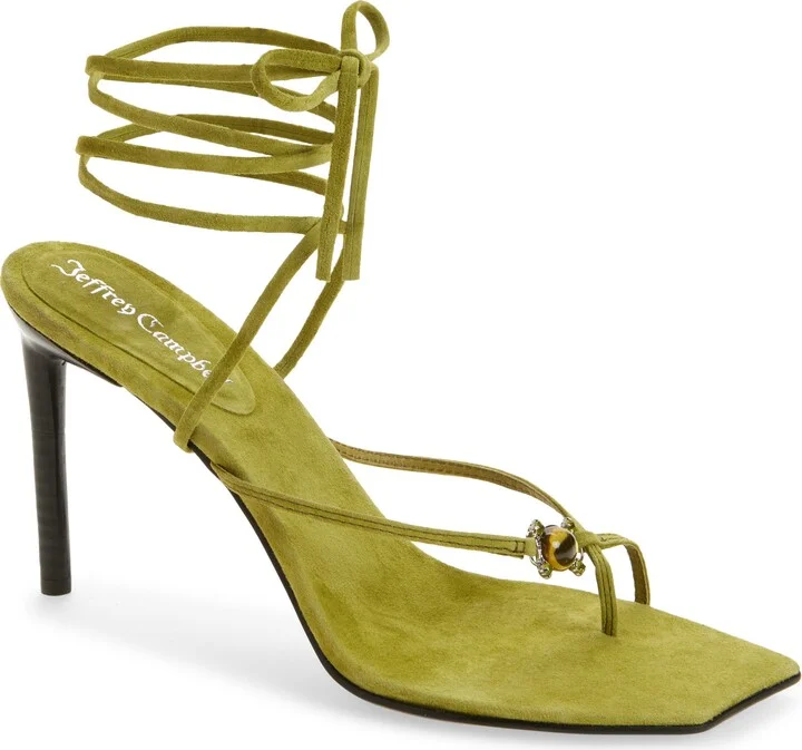 Light Chartreuse Suede