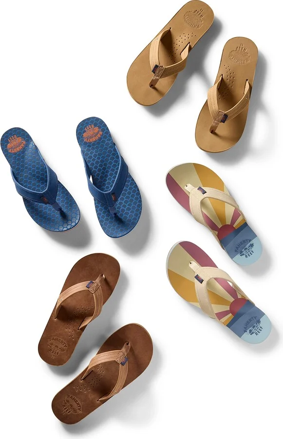 Faherty X REEF Women's Drift Away Flip Flop - Image 7