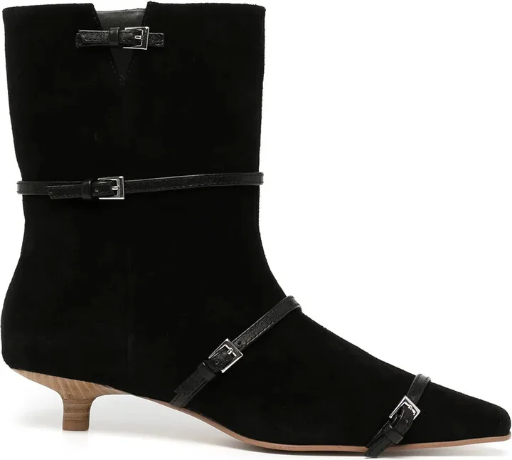 Fai buckled ankle boots