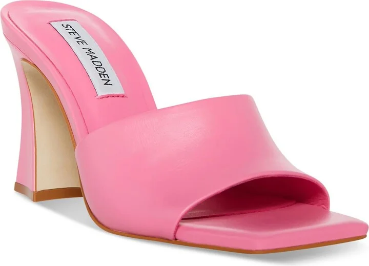 Fairfax Womens Leather Peep-Toe Pumps