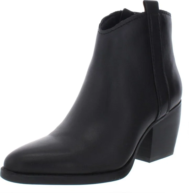 Fairmont Womens Leather Ankle Booties