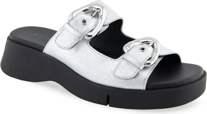 SILVER METALLIC FAUX LEATHER