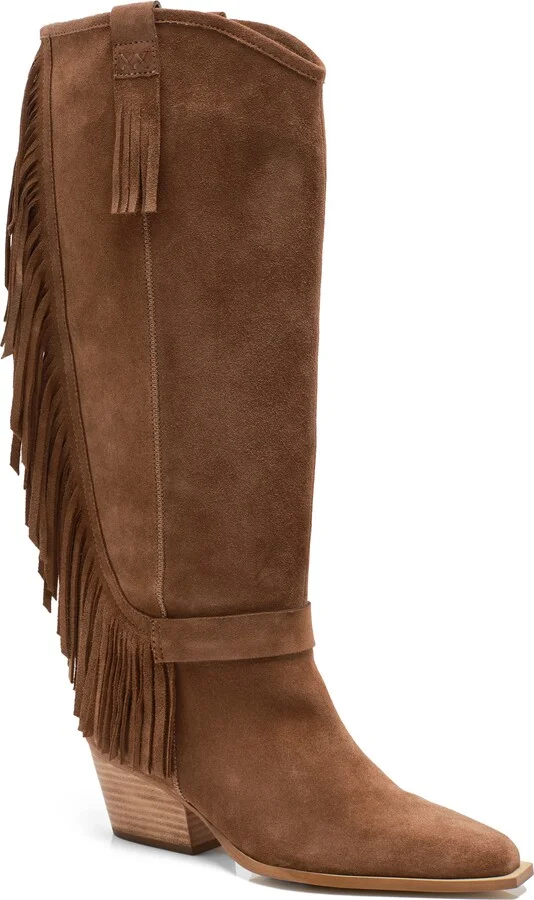 Faded Saddle Suede
