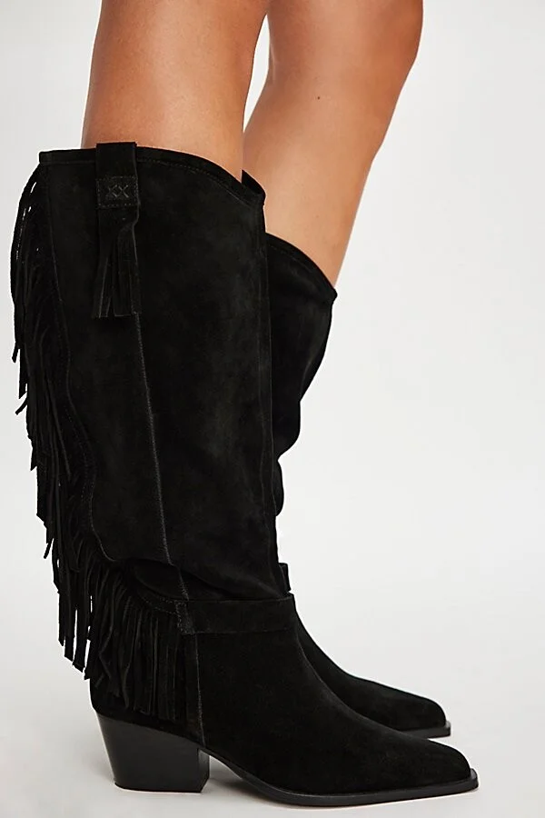 Faith Fringe Western Boots - Image 2