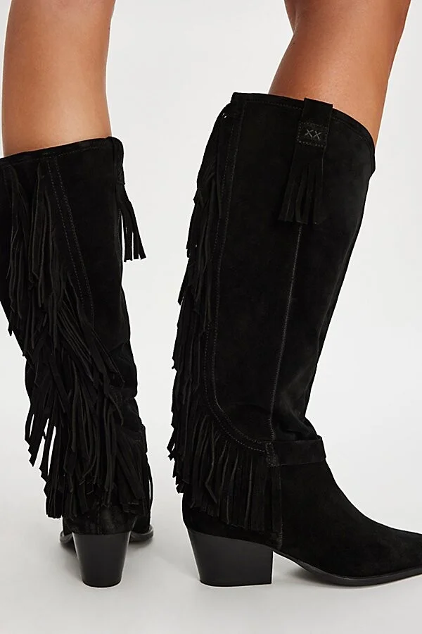 Faith Fringe Western Boots - Image 3
