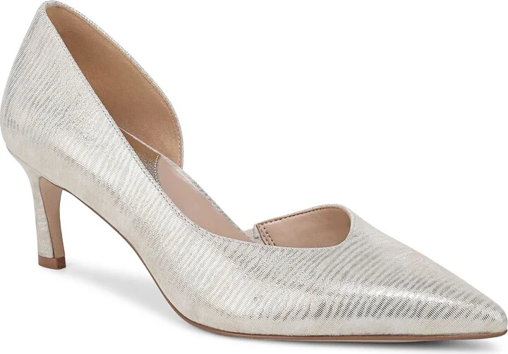 Faith Half d'Orsay Pointed Toe Pump