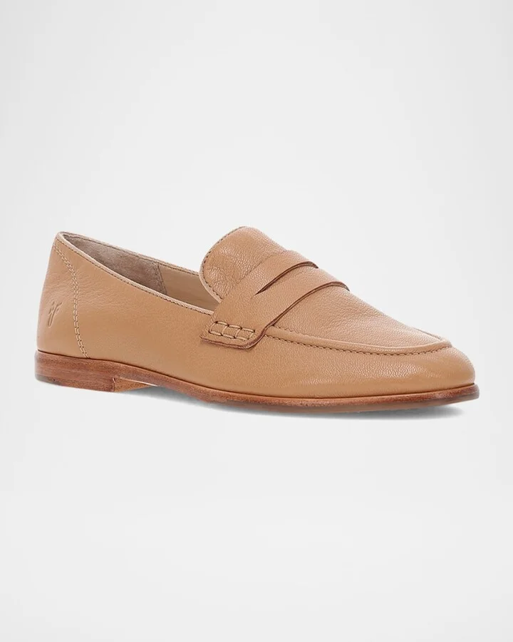 Faith Leather Classic Penny Loafers - Image 3