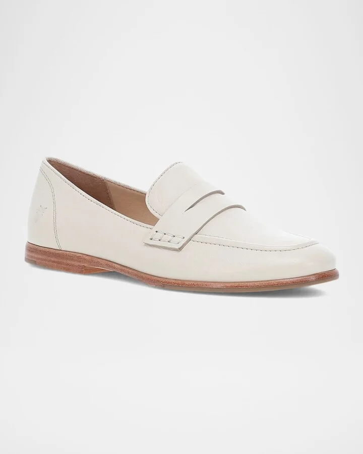 Faith Leather Classic Penny Loafers - Image 3