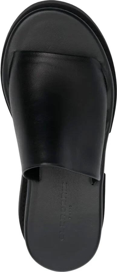 Faith platform leather sandals - Image 4