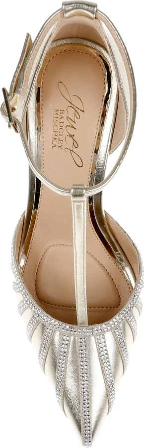 Faithlyn T-Strap Pointed Toe Pump - Image 10