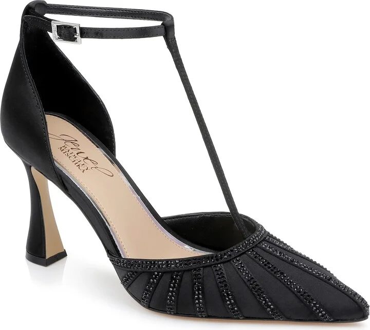Faithlyn T-Strap Pointed Toe Pump