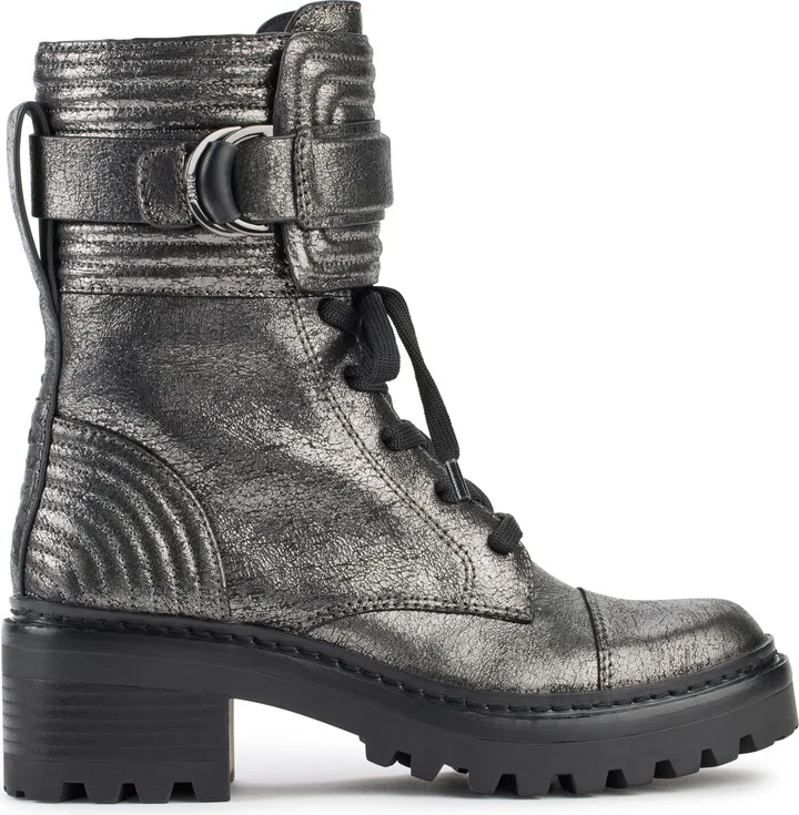 Falcao Metallic Combat Boot - Image 3