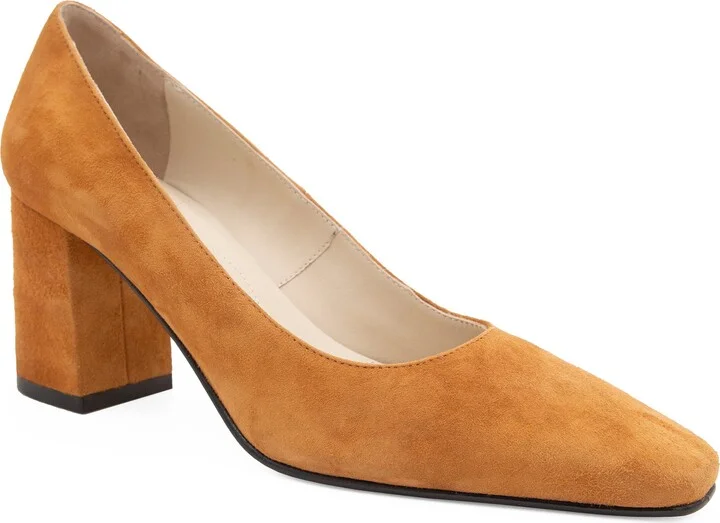 Falco Block Heel Pump