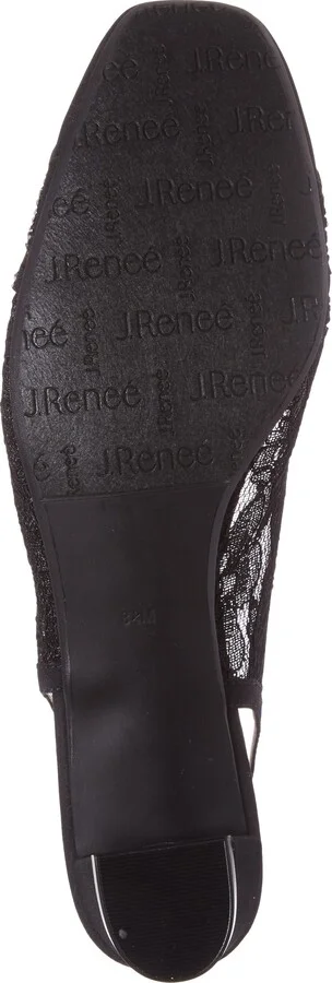 Faleece Crystal Embellished Slingback Pump - Image 4