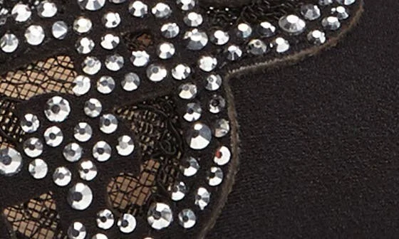 Faleece Crystal Embellished Slingback Pump - Image 5