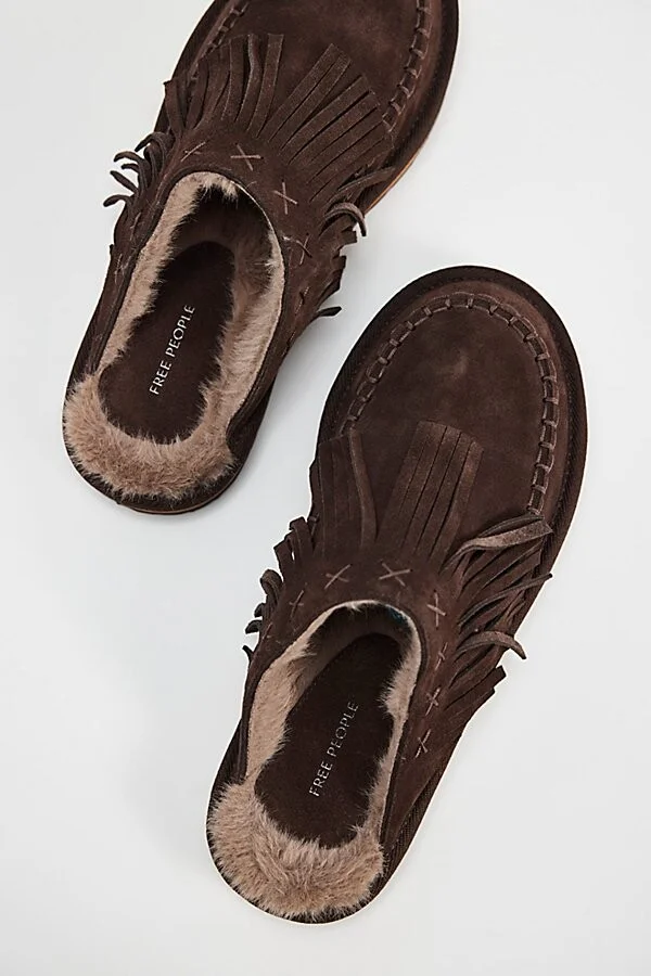 Fallon Fringe Mules - Image 4