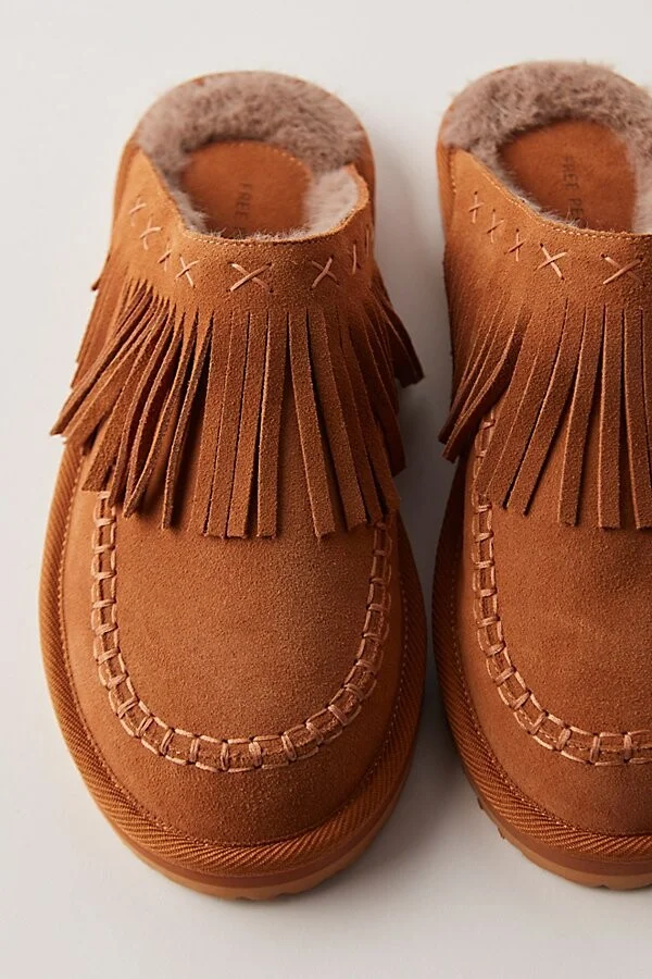 Fallon Fringe Mules