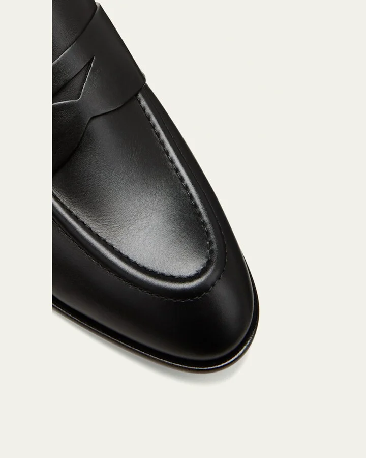 Famed Leather Penny Loafers - Image 2