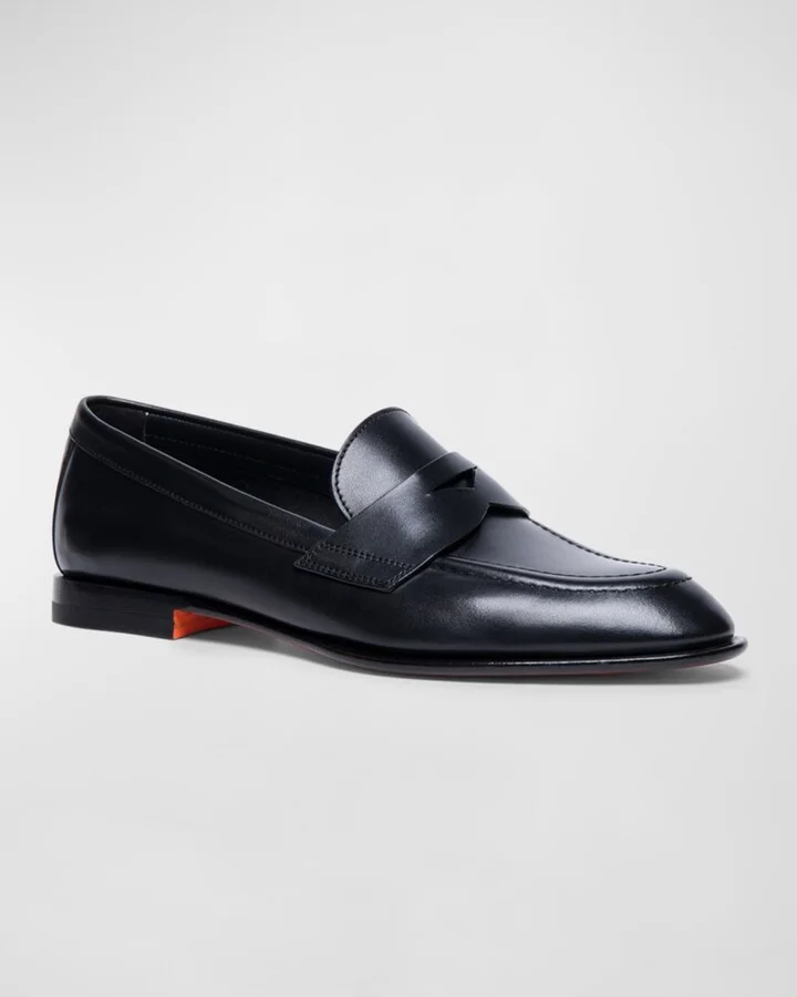 Famed Leather Penny Loafers - Image 2